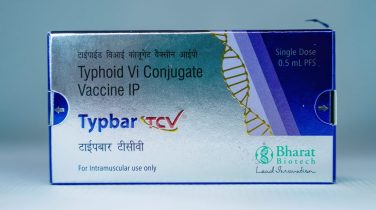 Typhoid vaccine in Kathmandu Nepal
