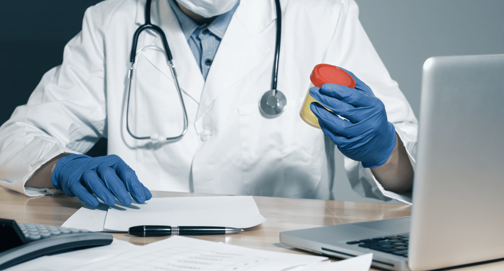 Urologist detect urine problems