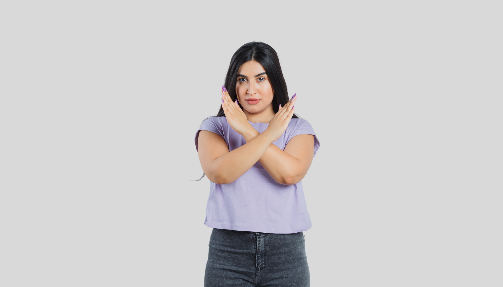woman trying to forgive herself