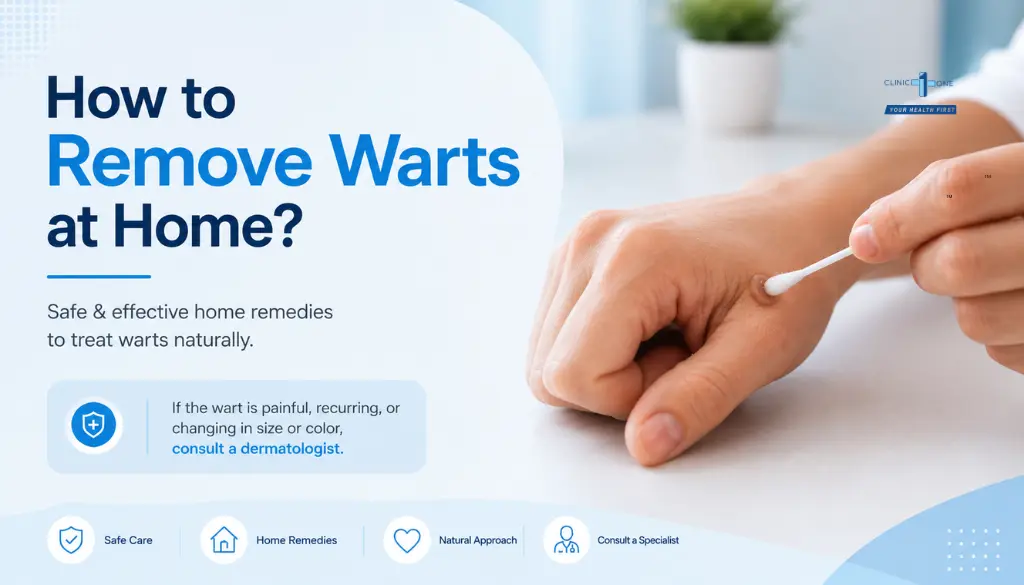 How to Remove Warts at Home? Know What Works and What to Avoid